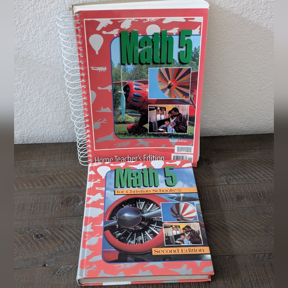 Bju Press Bob Jones Math Grade 5 ST And TM (2nd Edition)